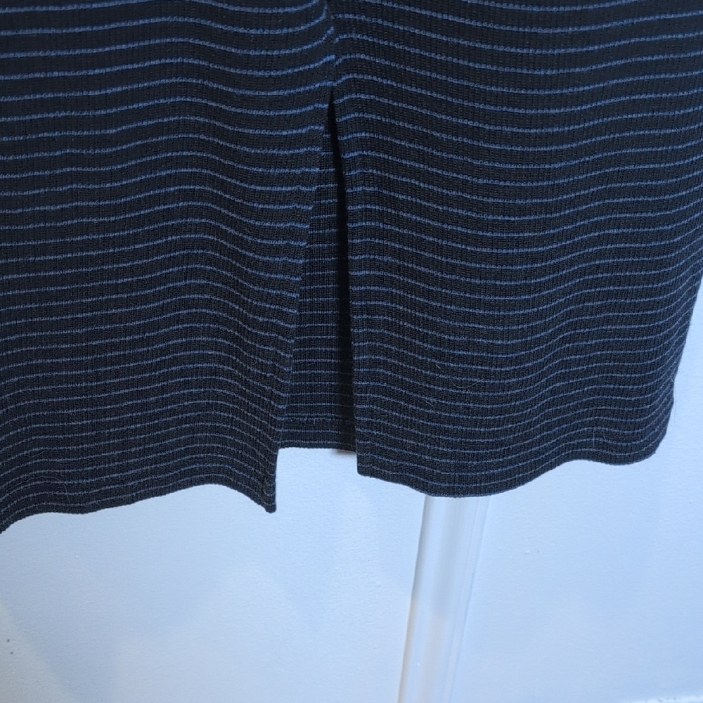 Marine Layer Black and Gray Striped Maxi Dress - Picture 6 of 7